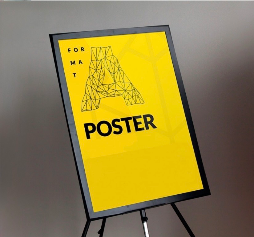 Posters 32 x 45cm, couché 13 gr a 1 cara. (10 unidades)